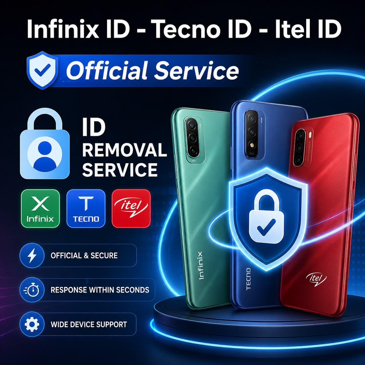 Infinix ID - Tecno ID - Itel ID - Official Service